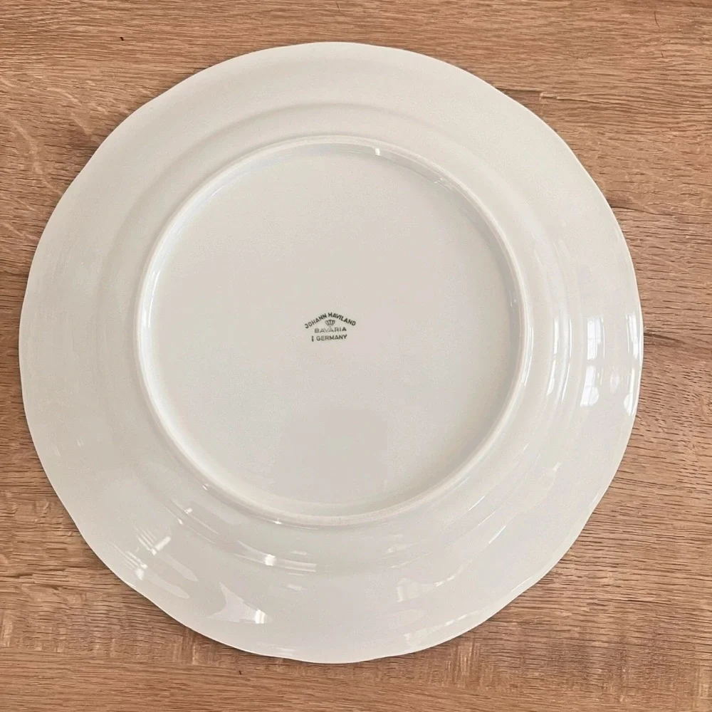 Johann‎ Haviland Bavarian, Blue Garland , 10” Dinner Plate